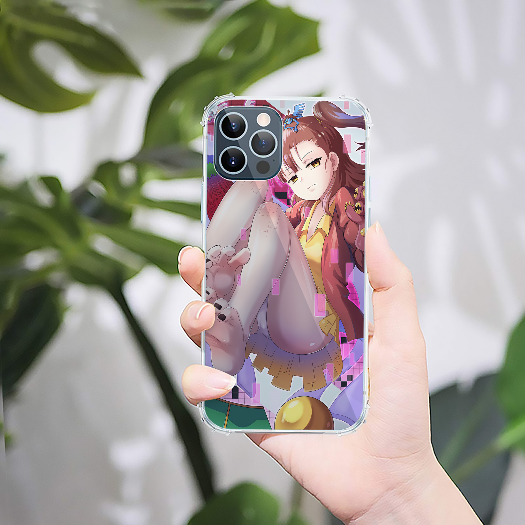 （画像用） Digimon デジタルモンスター/デジモン 【iPhone 12シリーズ対応】透明スマホケース（クリアソフトケース）